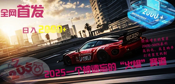 全网首发:2025一个被遗忘的“火爆”赛道轻松日入多张-晶沫AI资源站