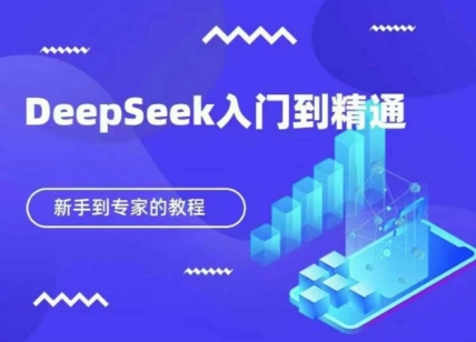 DeepSeek快速从入门到精通，新手的保姆级教程-晶沫AI资源站