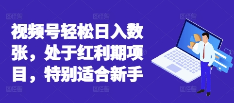 视频号轻松日入数张，处于红利期项目，特别适合新手-晶沫AI资源站