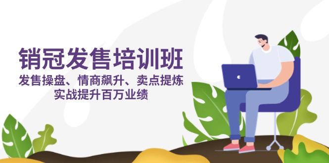 （14203期）销冠 发售培训班：发售 操盘+情商 飙升+卖点 提炼，实战提升百万业绩-晶沫AI资源站